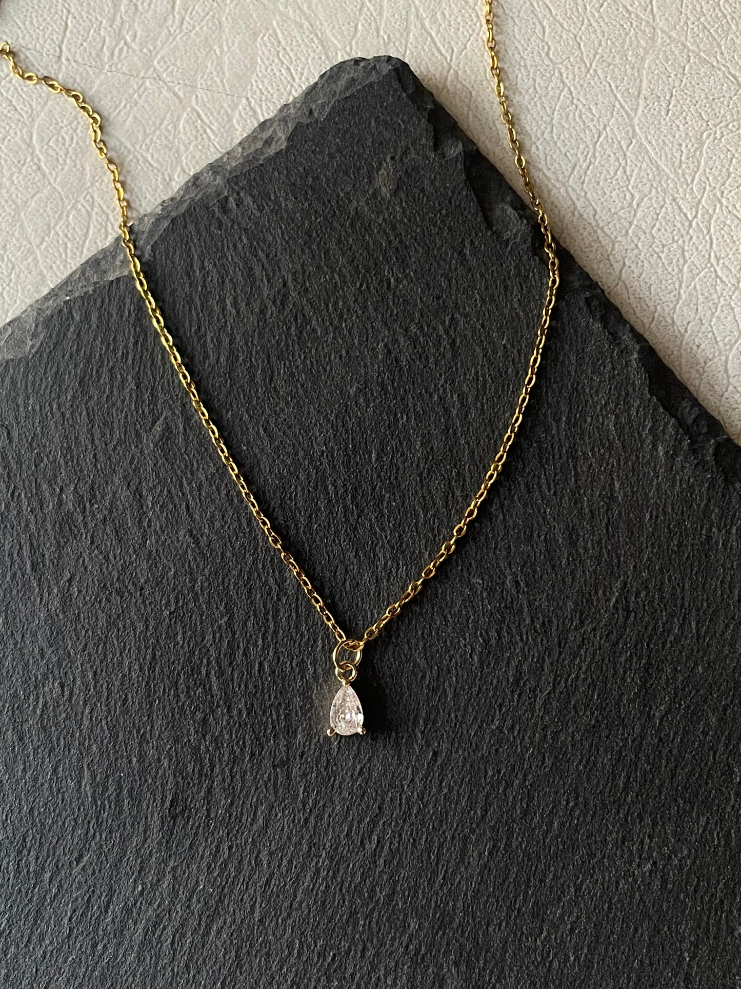 Diamond Drop Necklace