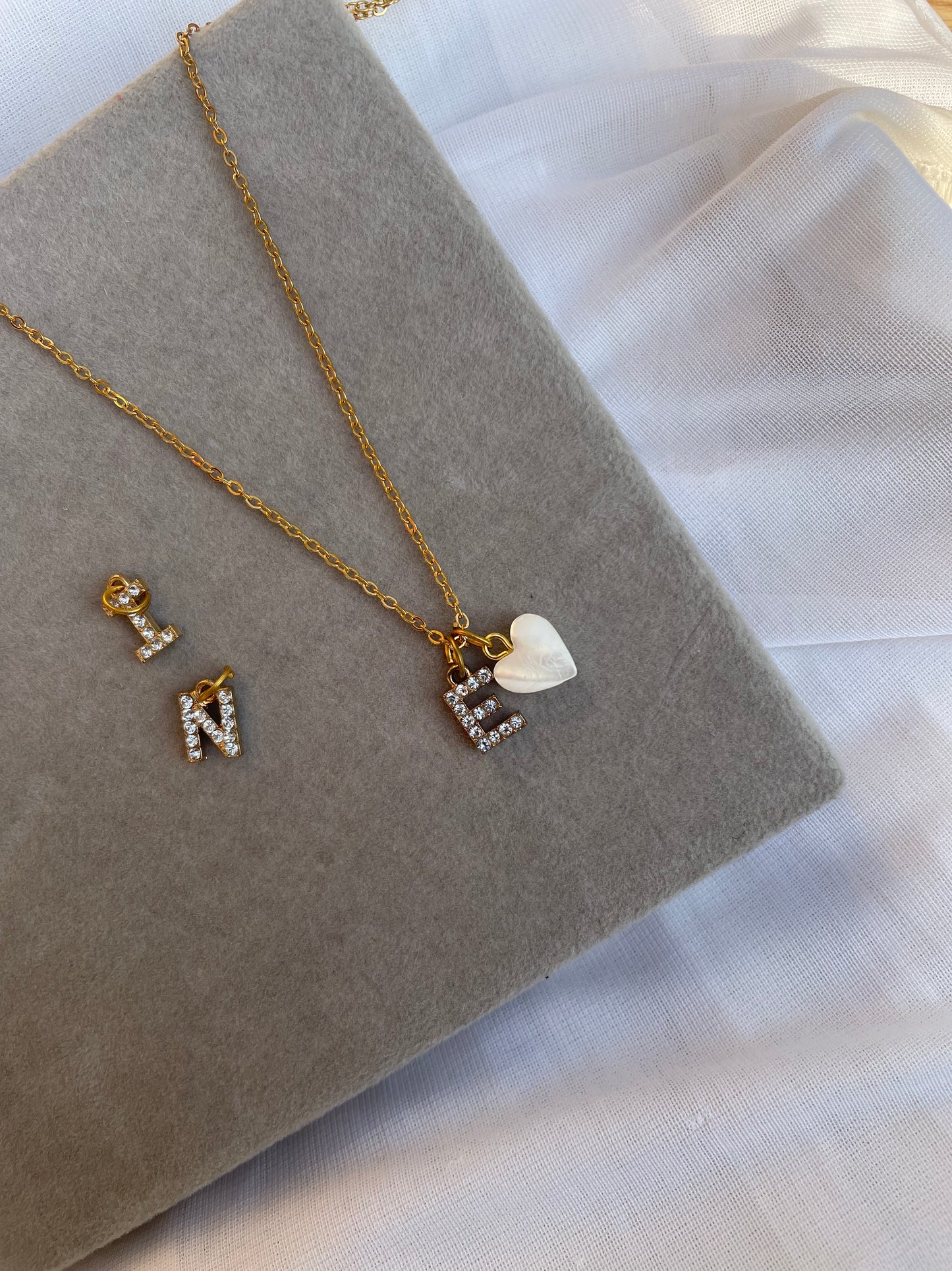 Initial Amore Necklace