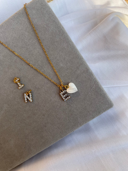 Initial Amore Necklace
