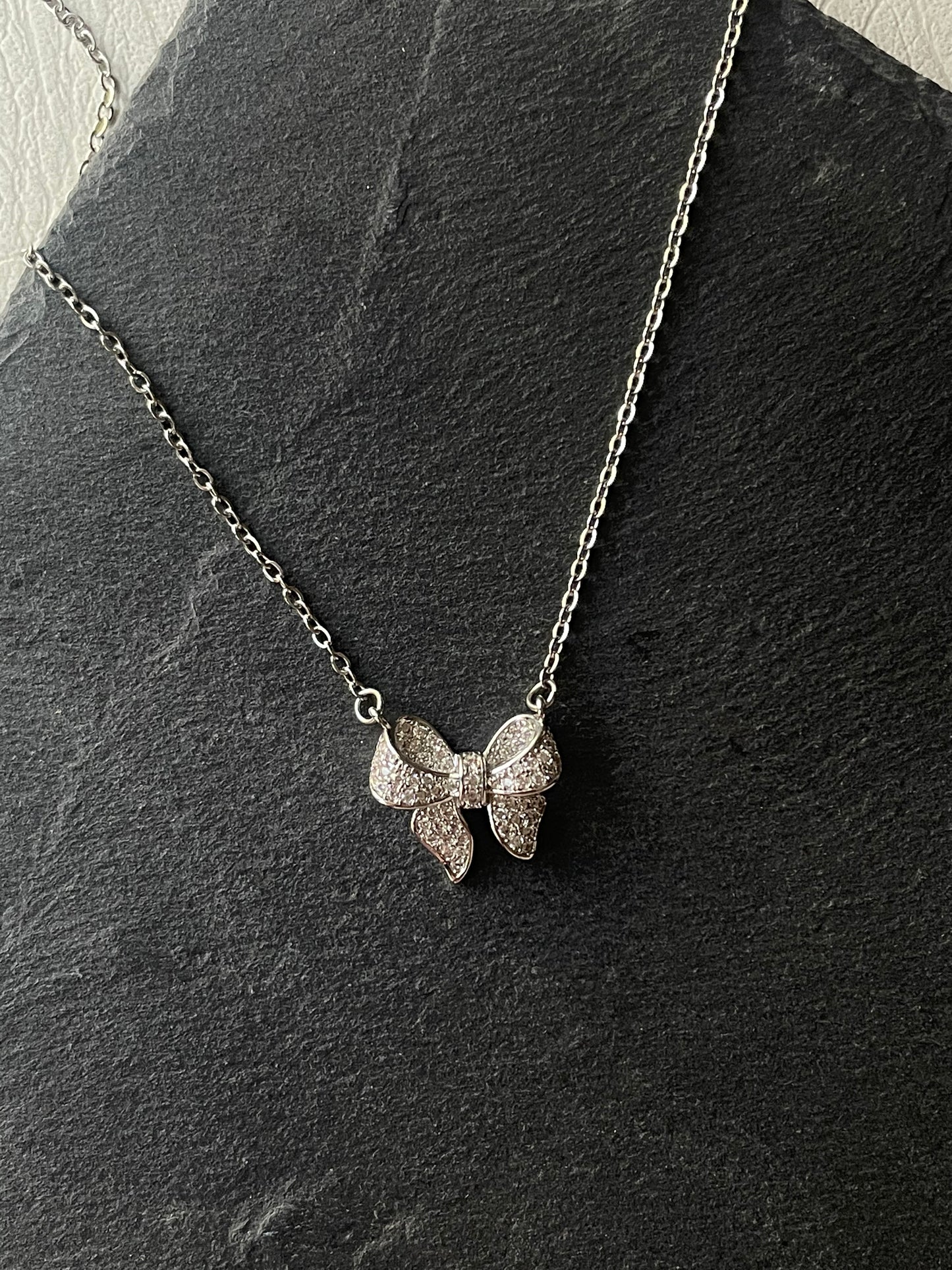 CZ Coquette Necklace