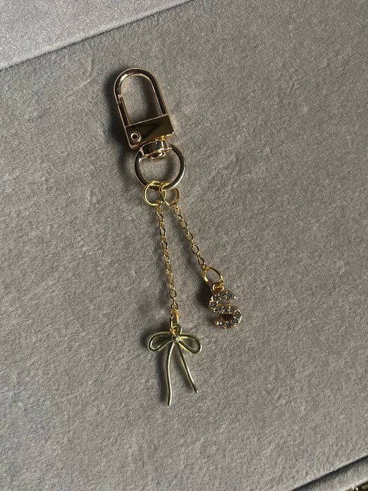 Initial Bag Charm