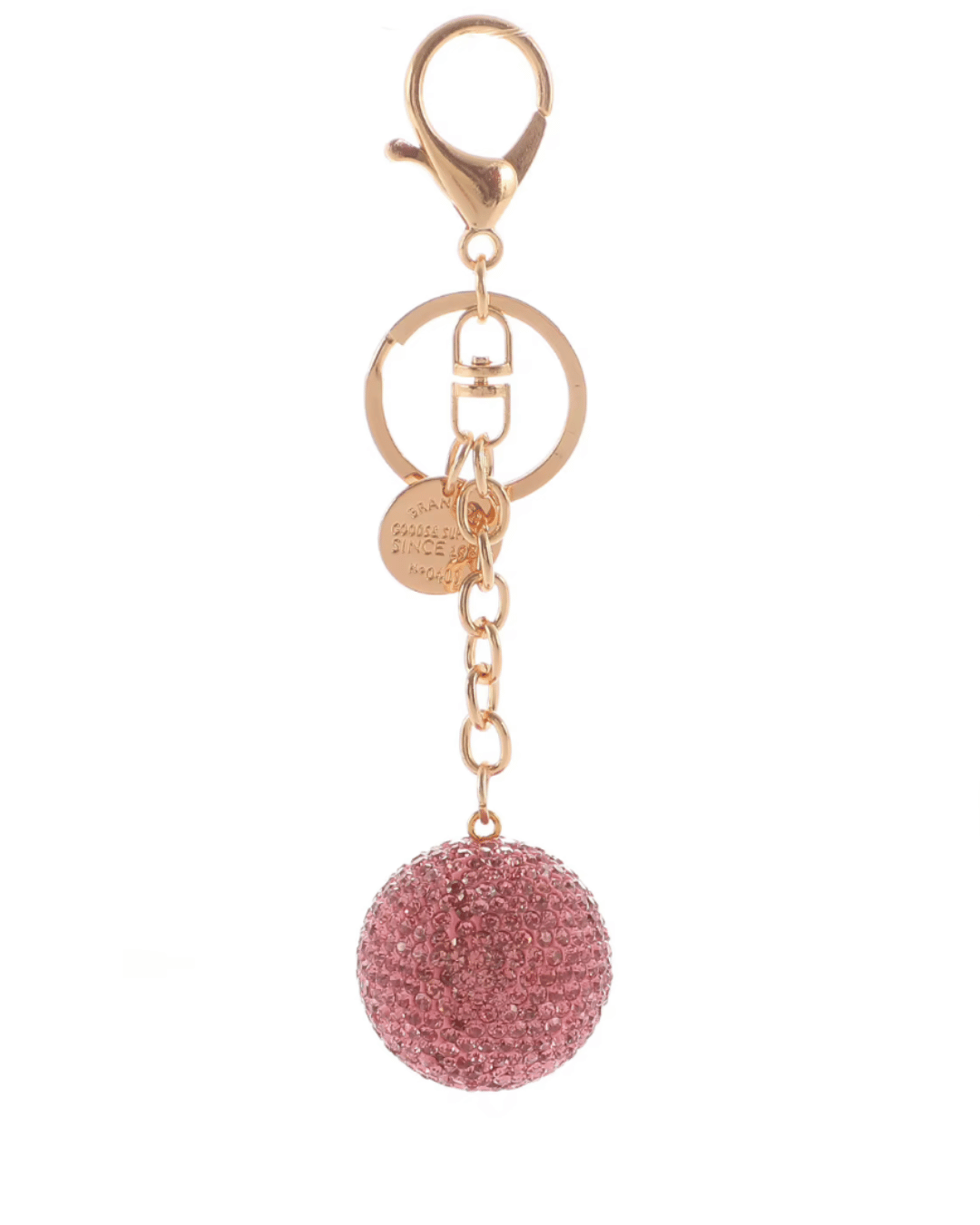 Glitter Ball Keychain