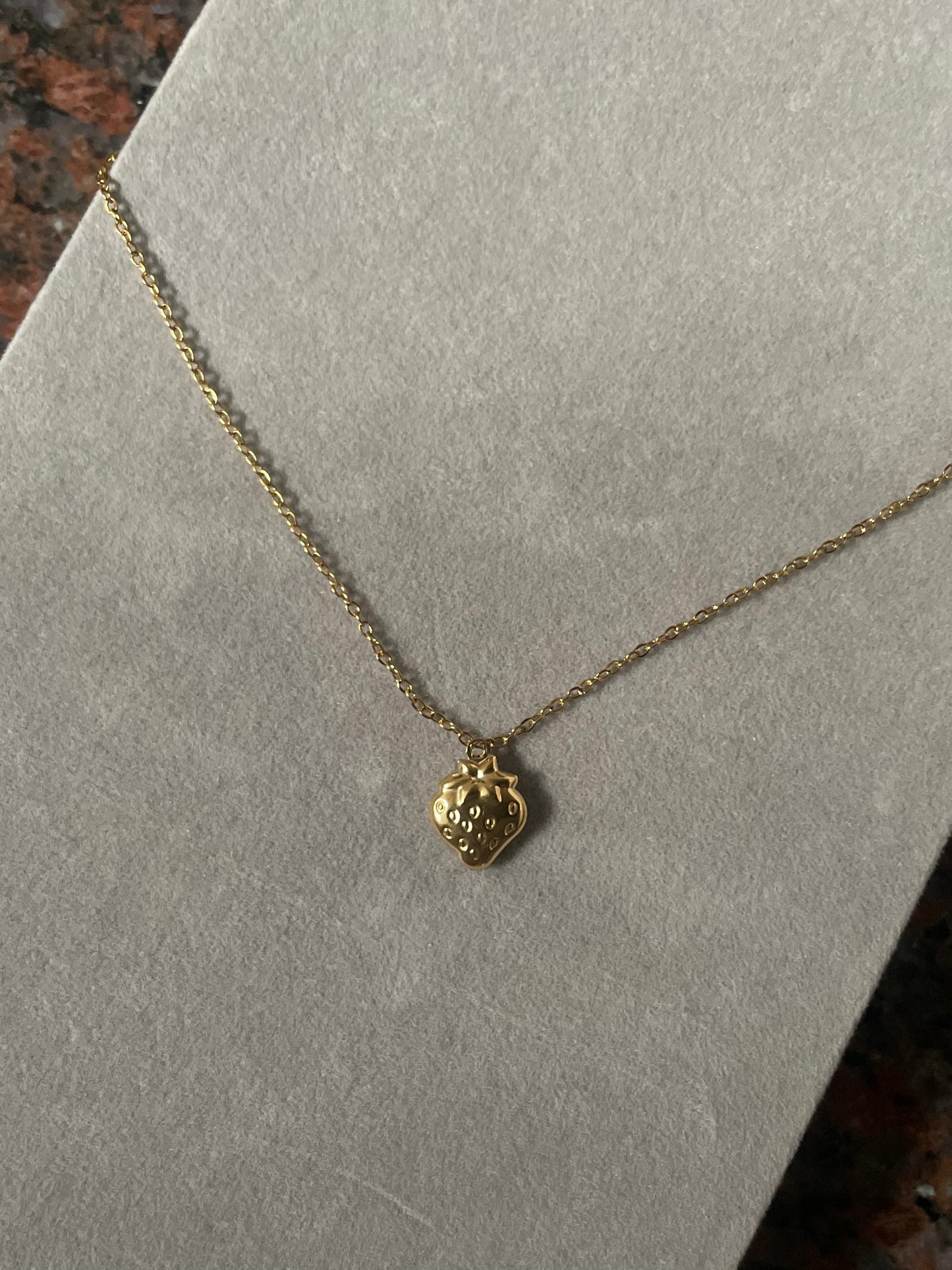 Strawberry Necklace