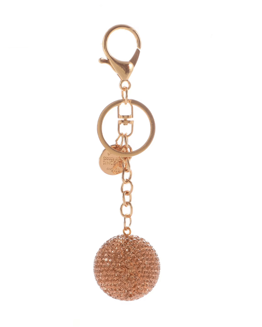 Glitter Ball Keychain