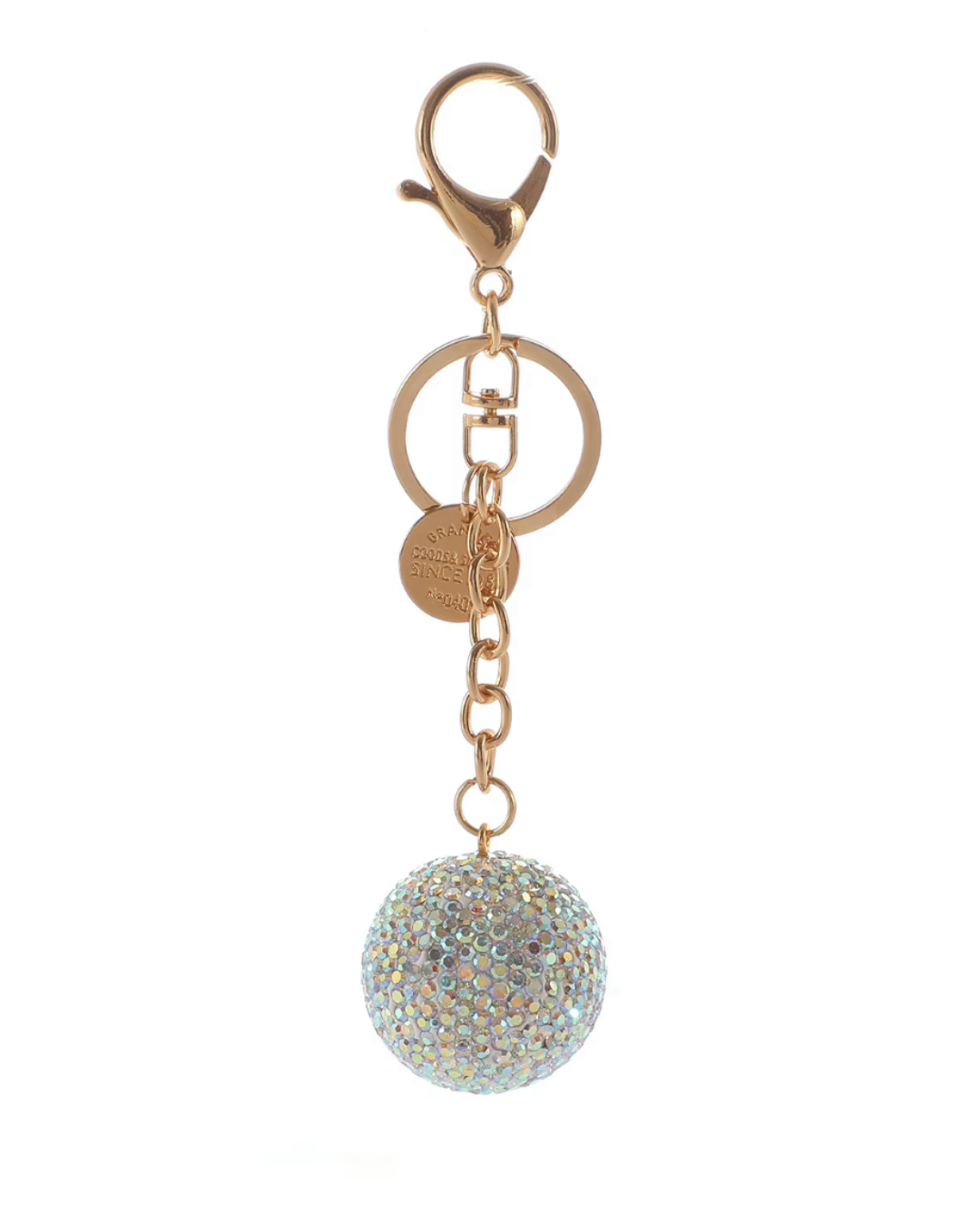 Glitter Ball Keychain