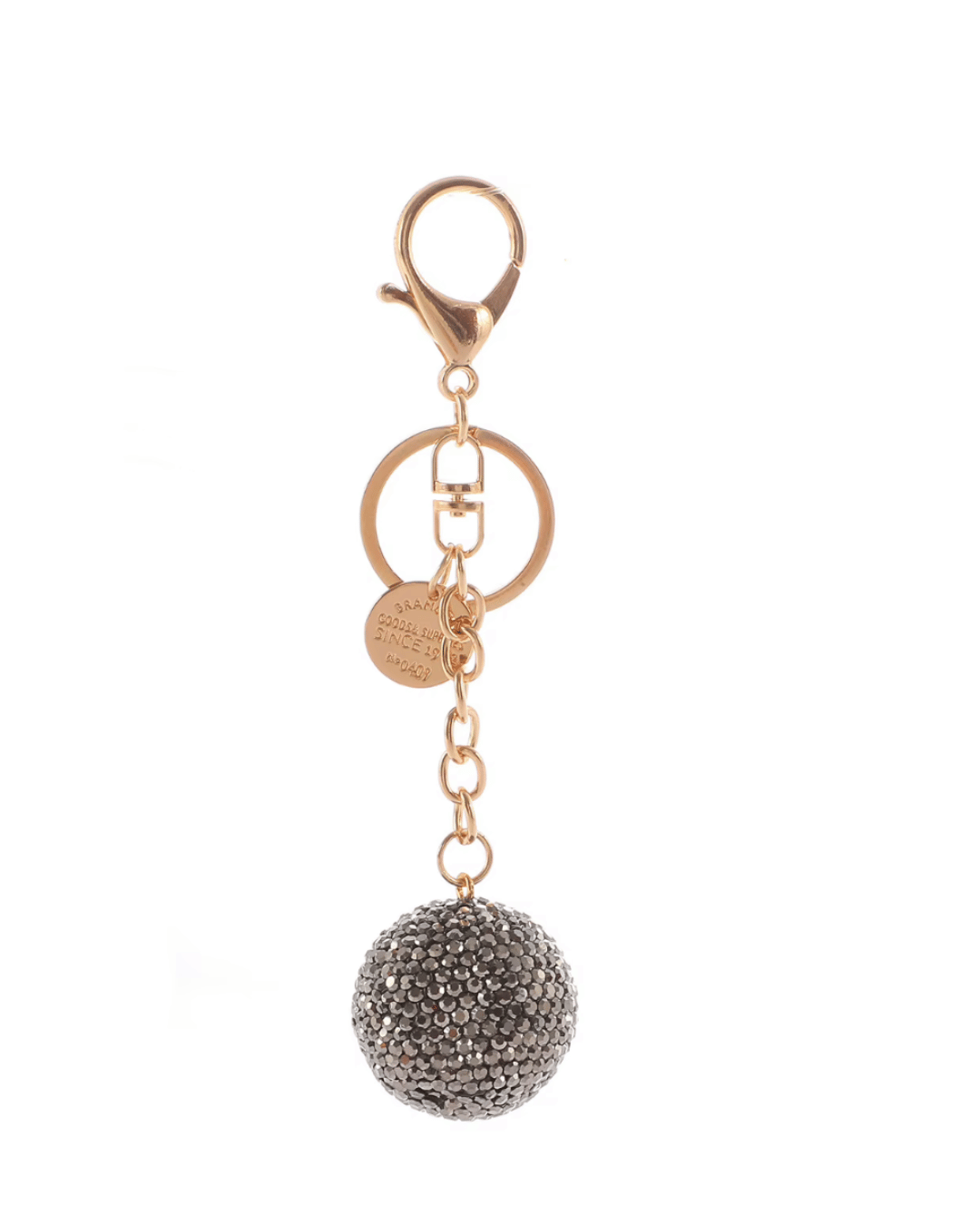 Glitter Ball Keychain