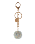 Glitter Ball Keychain