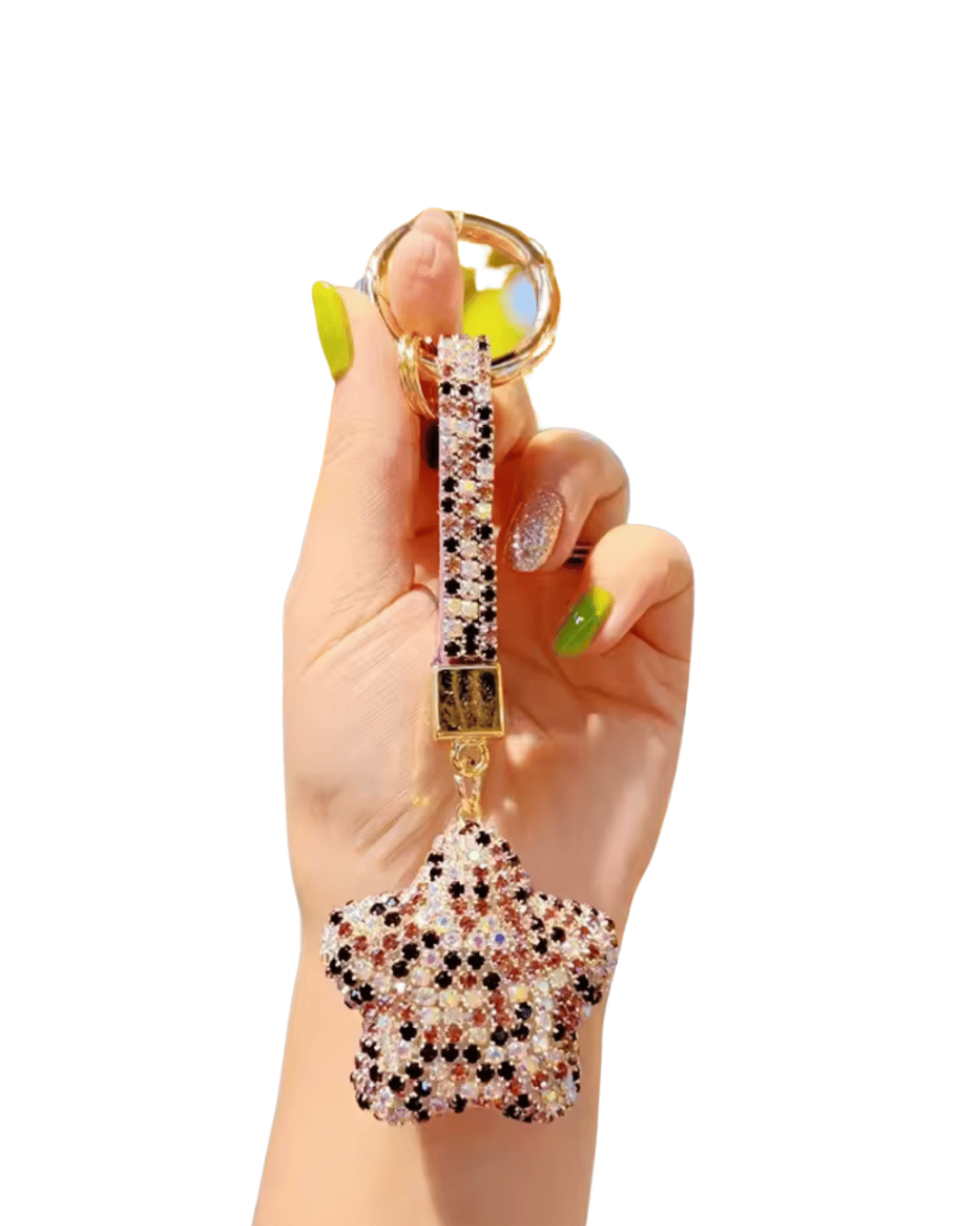 Crystal star Keychain