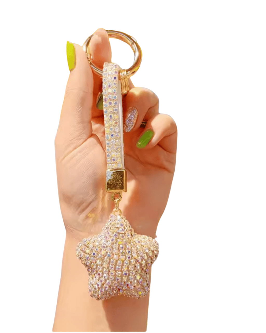 Crystal star Keychain