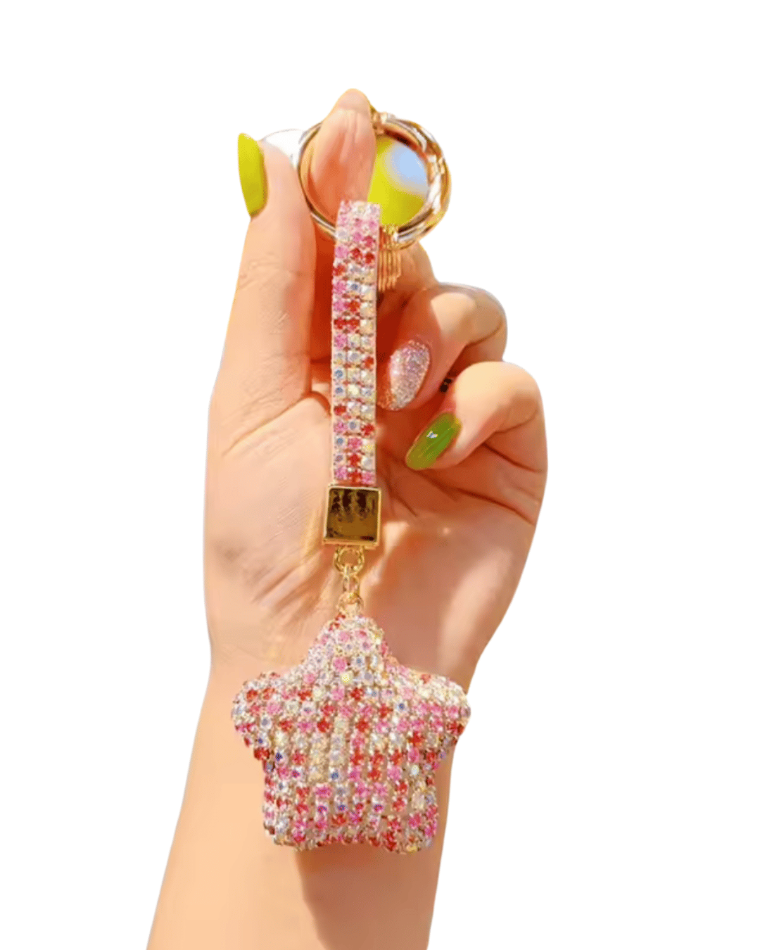 Crystal star Keychain