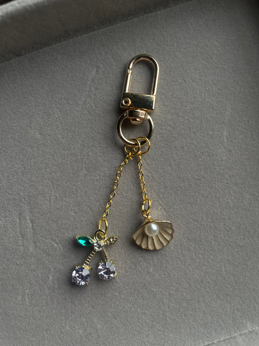 Cherry Girl Bag Charm