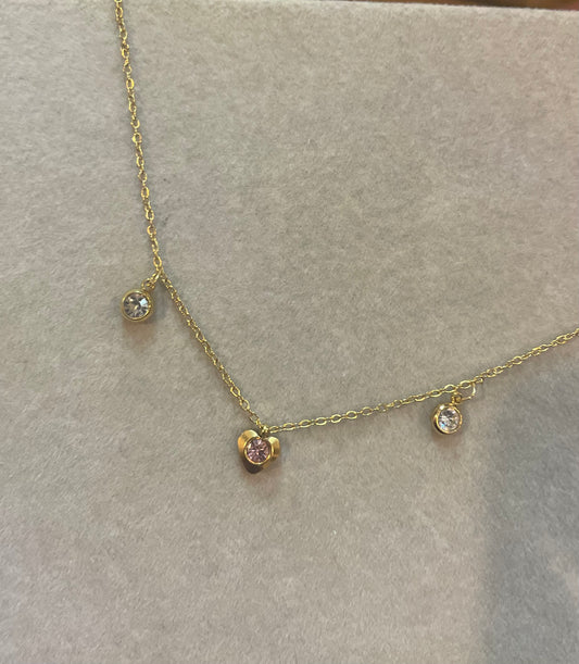 Rosae Amore Charm Necklace
