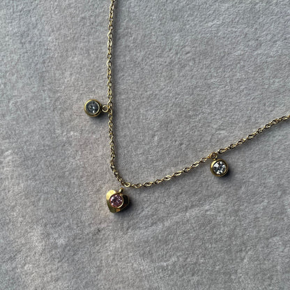 Rosae Amore Charm Necklace