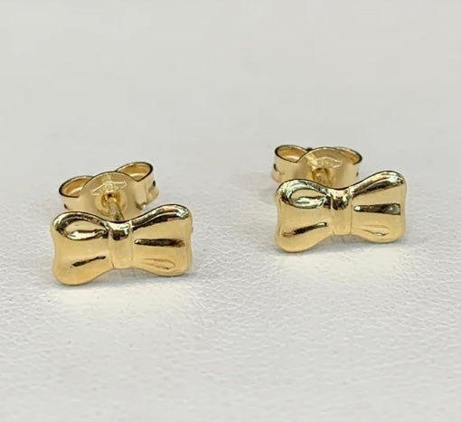 18k Bow Earrings