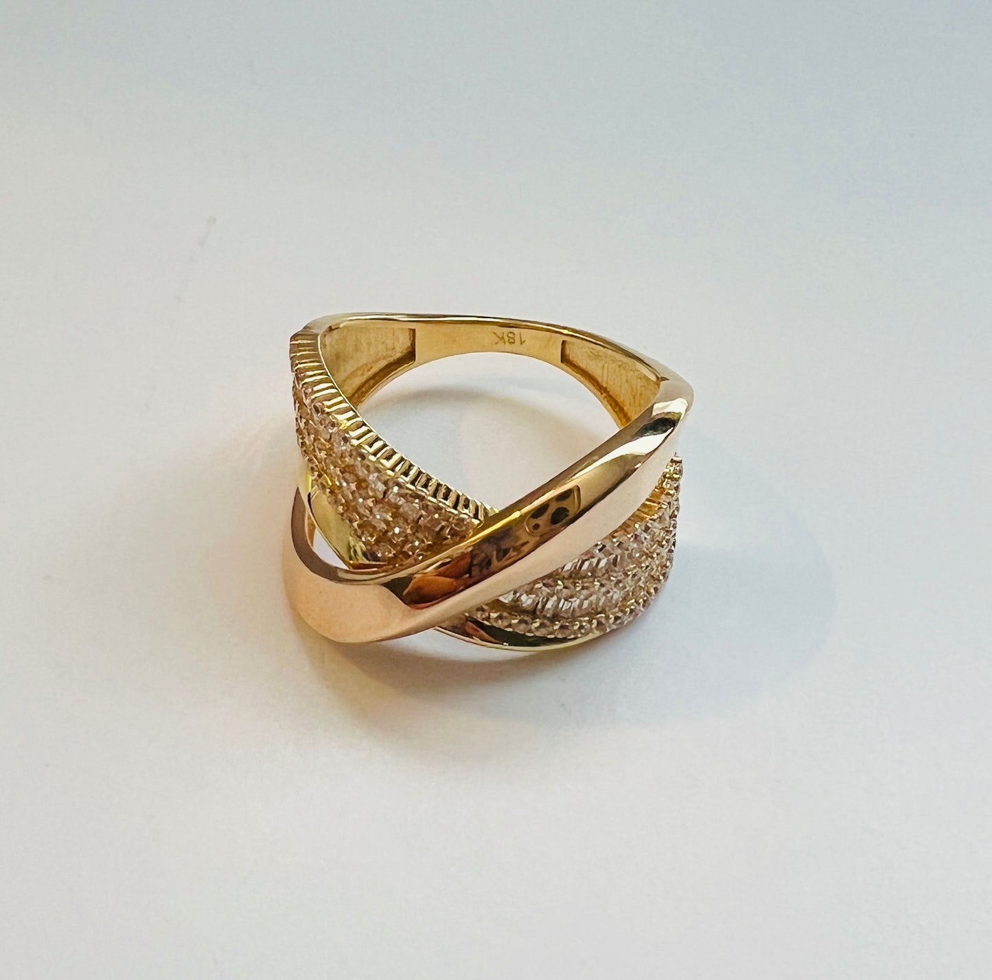 Tri-Color 18k Ring