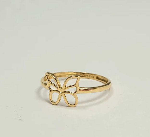 18k Butterfly Ring