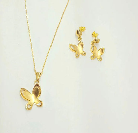 18k Butterfly Set