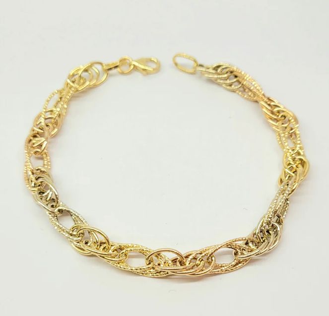 18k Net Twist Bracelet