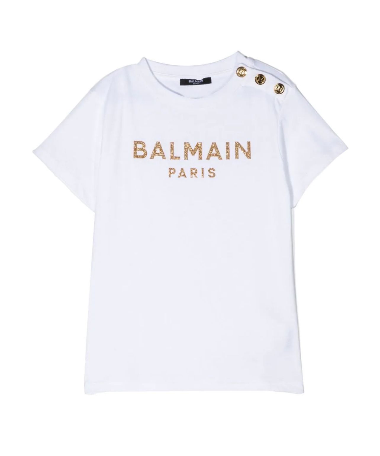 Balmain White with Logo